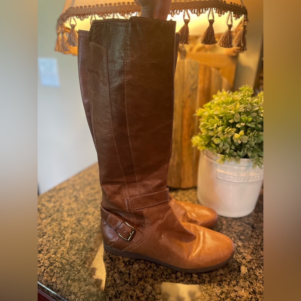 🔥BOGO🔥 Nine West Leather Riding Boots 7.5